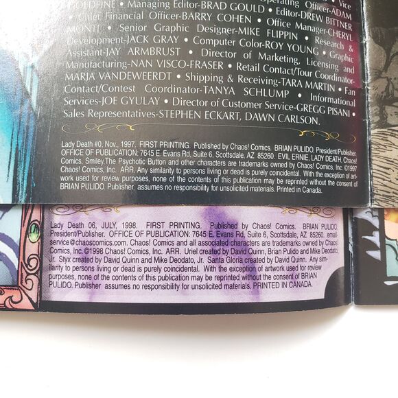 LADY DEATH Comic Book Lot of 4 - Picture 6 of 12